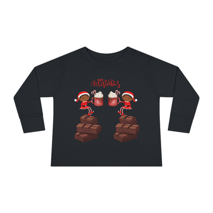 Elves Hot CoCo Frenzy Toddler Long Sleeve Tee