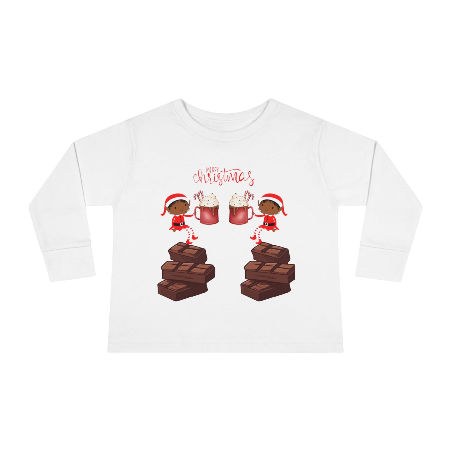 Elves Hot CoCo Frenzy Toddler Long Sleeve Tee