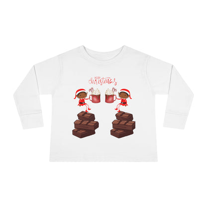 Elves Hot CoCo Frenzy Toddler Long Sleeve Tee