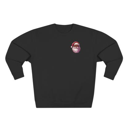 Black Santa Crewneck Sweatshirt