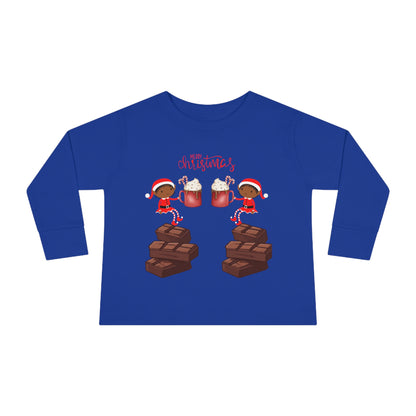 Elves Hot CoCo Frenzy Toddler Long Sleeve Tee