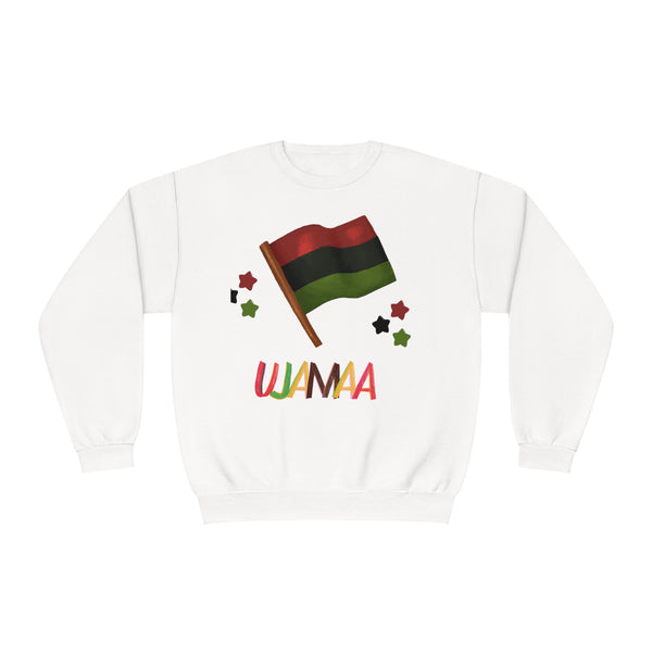 UJAMAA, Community, business, Kwanzaa Crewneck Sweatshirt - The Black Seen