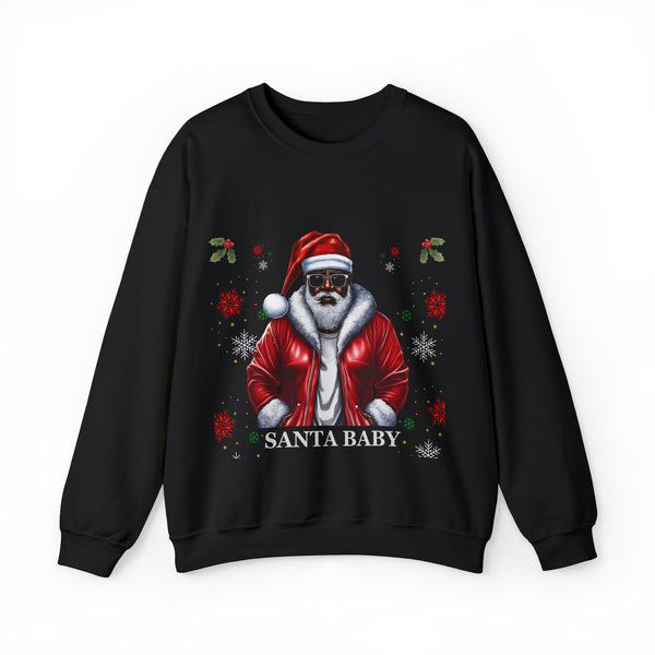 Santa Baby ™ Crewneck Sweatshirt - The Black Seen