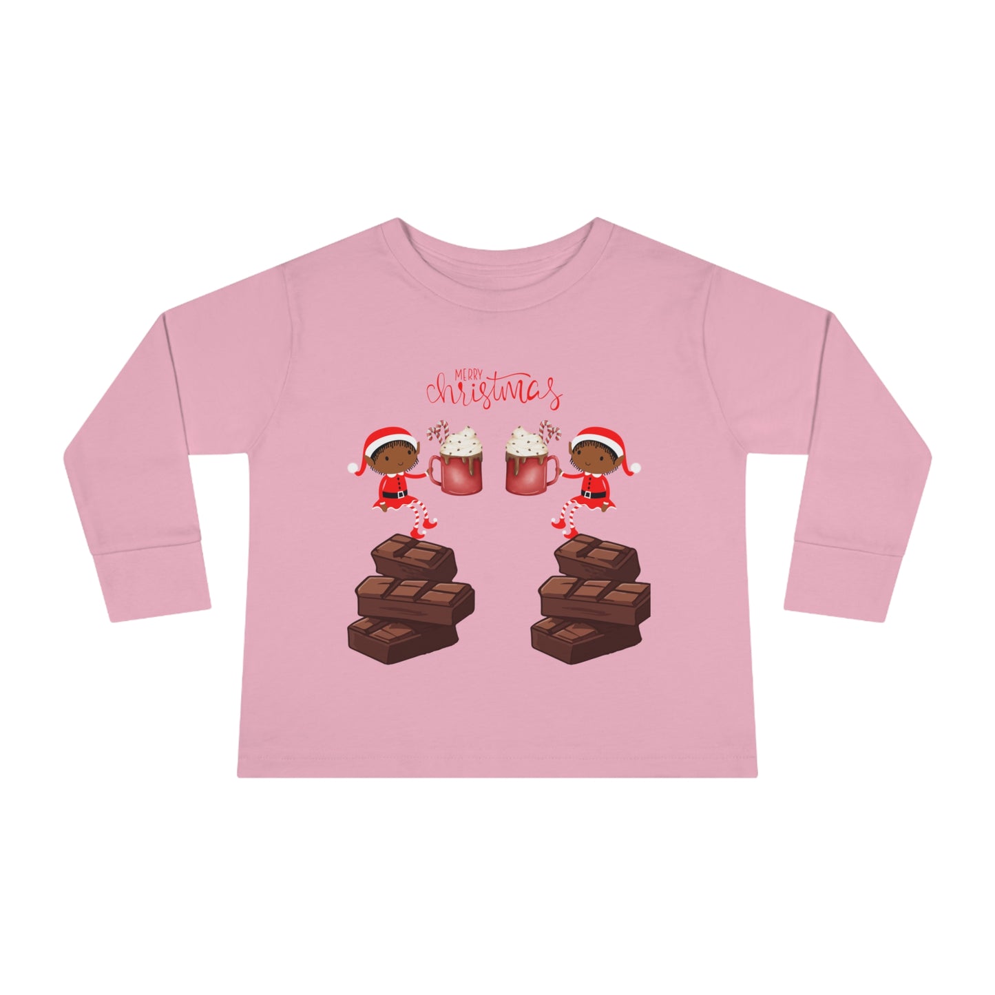 Elves Hot CoCo Frenzy Toddler Long Sleeve Tee