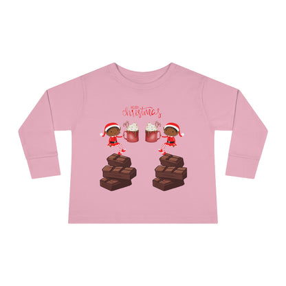 Elves Hot CoCo Frenzy Toddler Long Sleeve Tee