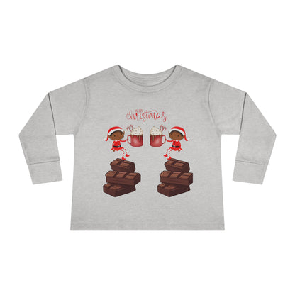 Elves Hot CoCo Frenzy Toddler Long Sleeve Tee