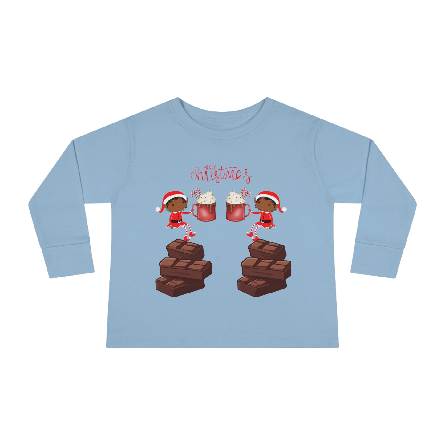 Elves Hot CoCo Frenzy Toddler Long Sleeve Tee