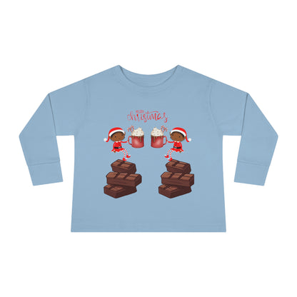 Elves Hot CoCo Frenzy Toddler Long Sleeve Tee