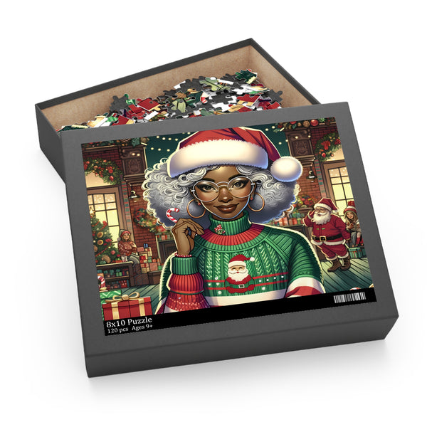 Mrs. Claus Puzzle 120 Piece - The Black Seen